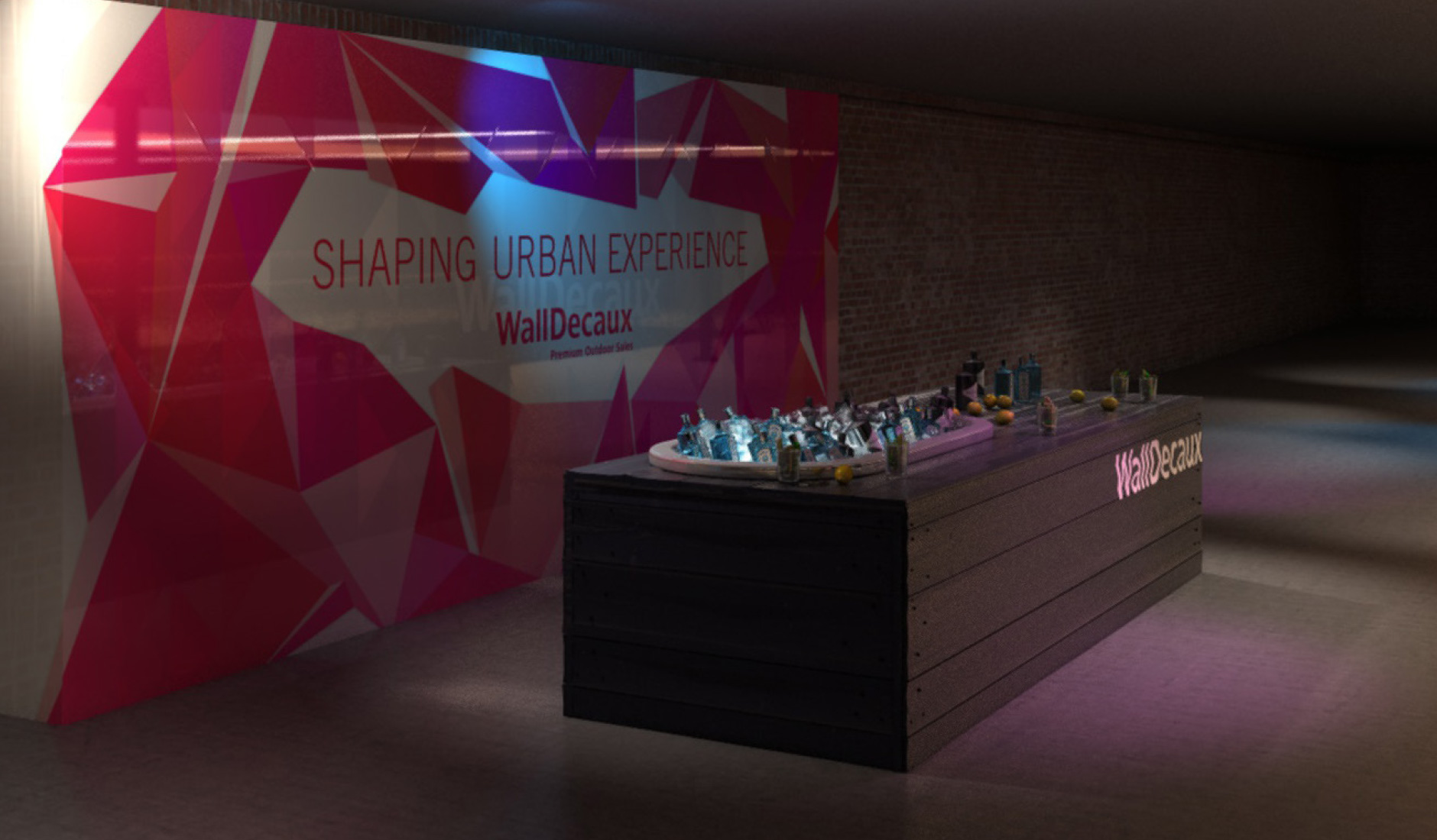 WallDecaux - Gin Tonic Bar bei der ADC Awards Show Party