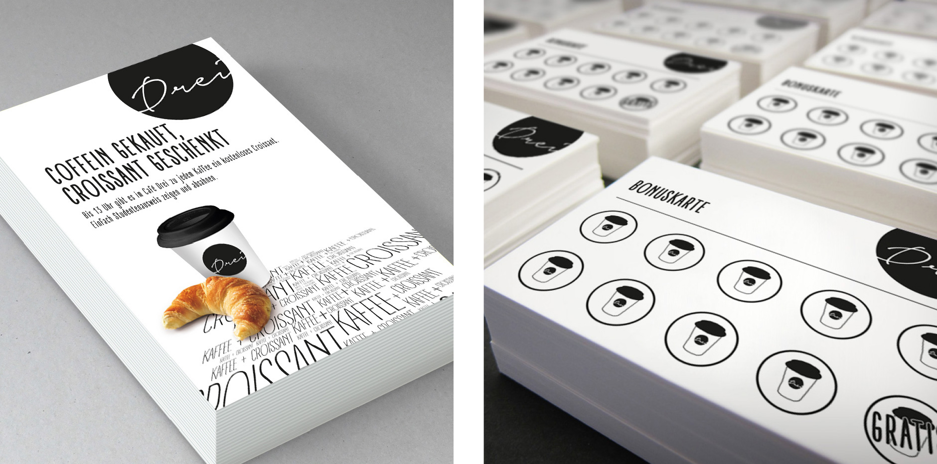 Cafe Drei - Corporate Design